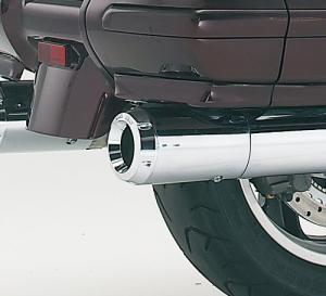 Exhaust tips, chrome