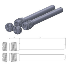 brake pins goldwing 1500 par till ett ok