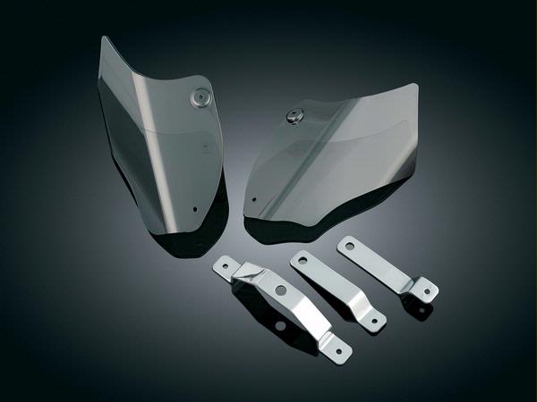 Saddle shields for softail