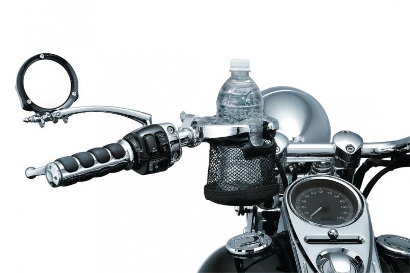 Drink holder universal 1" Bars - Chrome