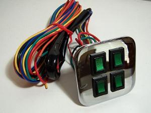 Light kit w/chrome universal