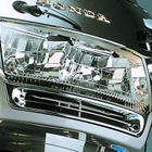 Headlight low grill