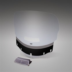 Windshild custom 2001-17, 2 1/2" Taller, and 3" Wide