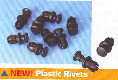 Plastic rivets 10-pack