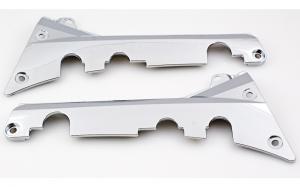 Passenger floorboard step chrome