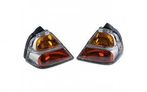 SADDLEBAG CLEAR BRAKE LIGHTS 01-05