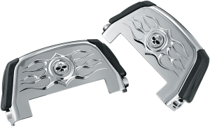 passenger boards flame