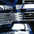 chrome hot air vents