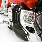 Lower colw deflector smoke windavisare nedre för kåpa