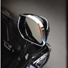 led amber mirror trim