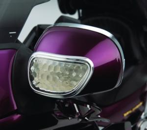 MIRROR BACK ACCENT TRIM For GL1800 Goldwing 2001-10,