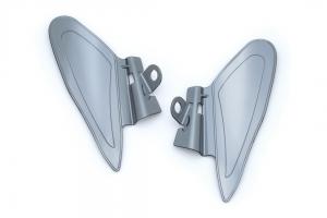 Saddle shields heat deflectors