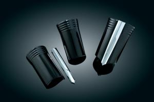 Upper Fork Slider Covers black