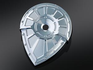 Ignition covers left side chrome
