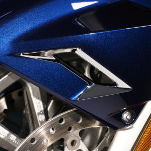 FRONT FENDER VENT TRIMS,chrome