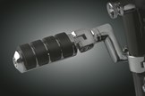 Offset Highway Pegs 	1-1/4" Engine Guards or Tubing
