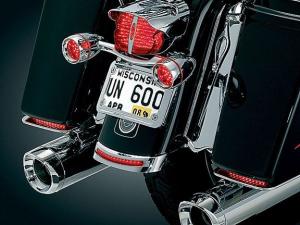 Fender skirt rear lighted utgått