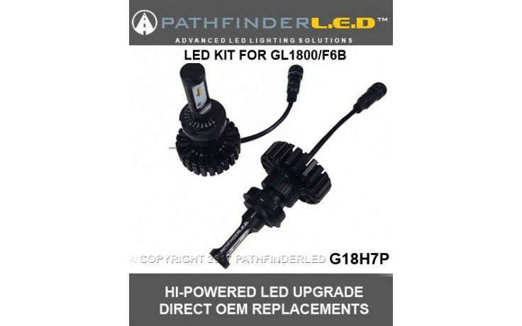 LED High or Low Beam Headlight Kit