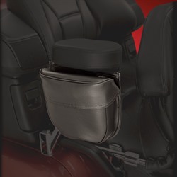 Armrest pouch black