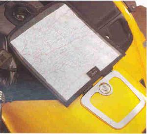 Tank map pouch