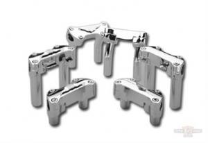 Handlebar riser and clamp