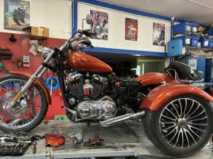 Harley-Davidson sportster trike 1200 trike EML