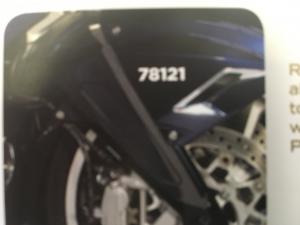 Fork leg covers,svart