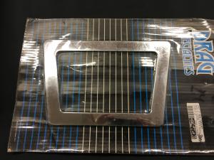 Licens plate chrome runt nummerplåt