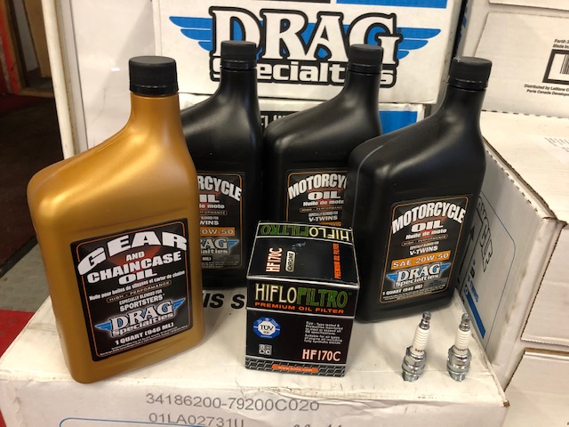 SERVICE KIT Sportster lilla, chrome till 86-2020, ej XR 1200