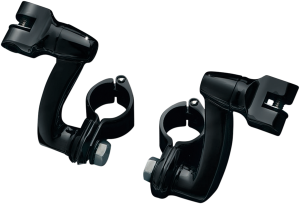 Longhorn offset mount black 1-1/4