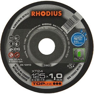 KAPSKIVA XT24 ALU 125X1,0X22,2