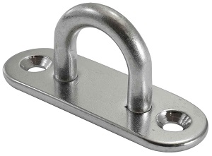 FÄSTÖGLA ROSTFRI 60X20