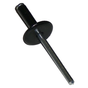 BLINDNIT ALU. SVART STSK 4,8X12