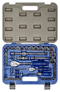 IRIMO Hylsnyckelsats 1/2" & 1/4" 58 delar