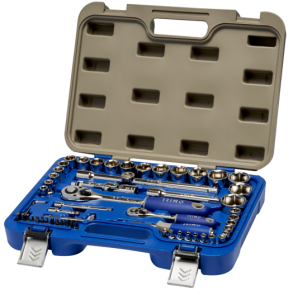 IRIMO Hylsnyckelsats 1/2" & 1/4" 58 delar