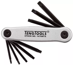 Teng Tools 1476NTX TX-nyckelsats (TX9-40)