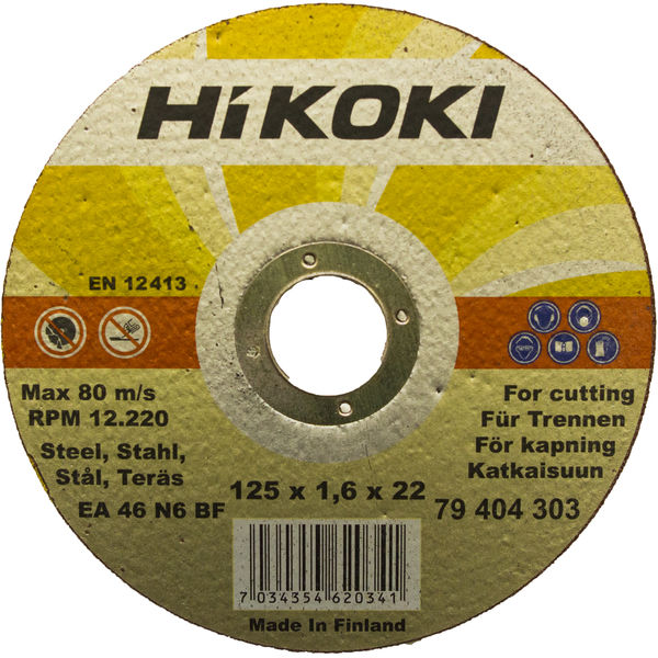 HiKOKI Kapskiva Inox 230mm 10-pack