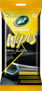 Turtle Wax Vinyl Gloss Wipes 24st Vinylrengöring