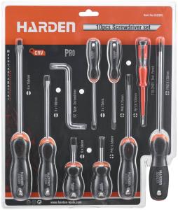 Harden Skruvmejselsats 10 delar