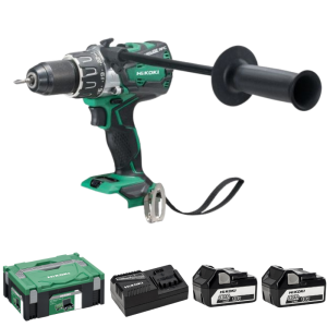 HiKOKI DV18DBL2 Slagborrmaskin 18V (2x5,0Ah)