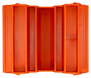 Bahco 3149-OR Låsbar Verktygslåda m. 5st Fack