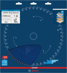 Bosch EXPERT Multi Material Sågklinga 305x2,4/1,8x30mm 96T