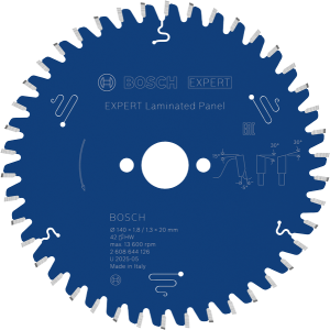 Bosch EXPERT Laminated Panel Cirkelsågklinga 140x1,8/1,3x20mm 42T