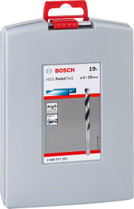 Bosch Metallborrsats PointTeQ ProBox 1-10mm 19 delar