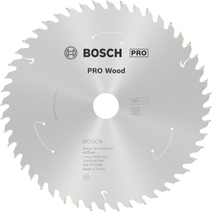 Bosch PRO Wood Cirkelsågklinga 165x1,5x20mm 48T