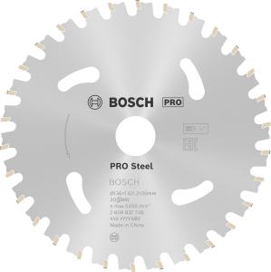 Bosch PRO Steel Cirkelsågklinga 136x1,6x20 mm 30T