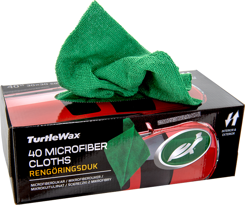Mikrofiberduk Turtle Wax Multi-Pack 40st