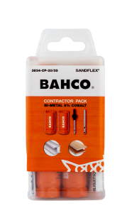 Bahco 3834-CP-20/25 Hålsågssats 11 delar