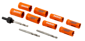 Bahco 3834-CP-20/25 Hålsågssats 11 delar