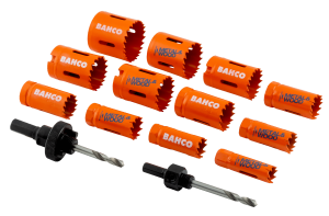 Bahco 3834-122 Hålsågssats 14 delar